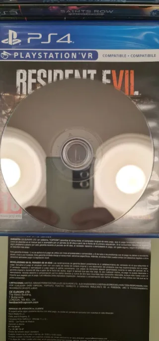 Resident Evil 7 Biohazard PS4 PAL España