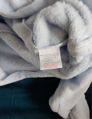 Pigiama ciniglia Babidu azzurro neonato