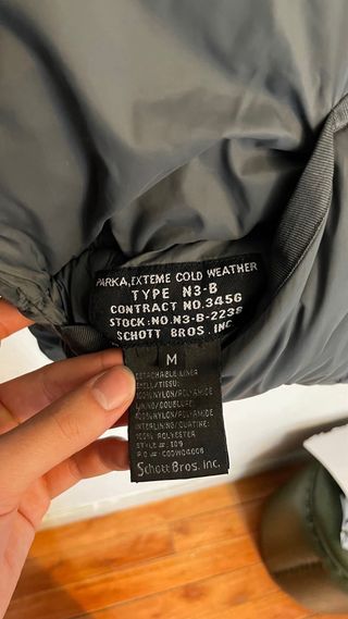 Chaqueta bomber reversible Schott gris - Talla M