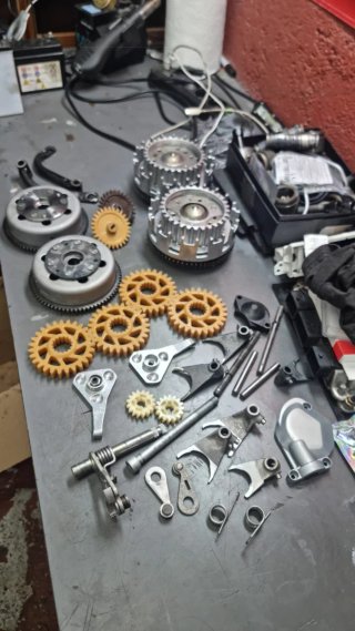 Despiece Motor Rotax 122 Aprilia RS 125