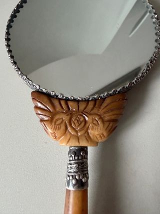 Specchio cinese antico drago