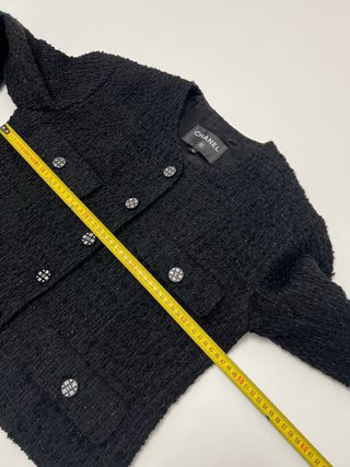 Chaqueta Chanel Negra Talla S