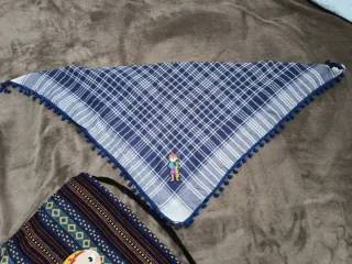 Zaino e foulard con nappe