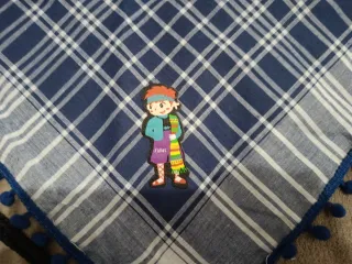 Zaino e foulard con nappe