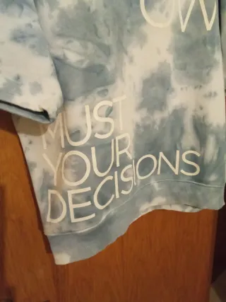 Sudadera Pull&Bear capucha tie-dye