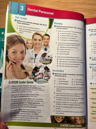 Libro Ingles Dental Hygienist