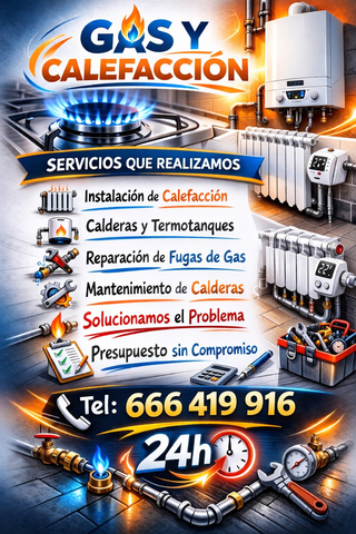 Gas y calefacción