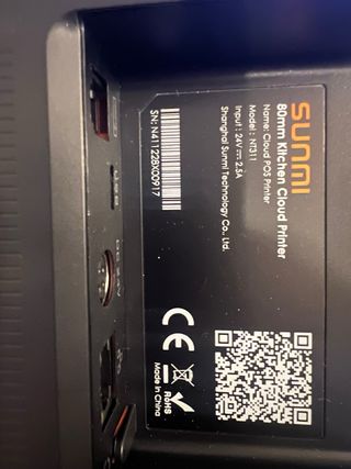 Impresora SUNMI Negra