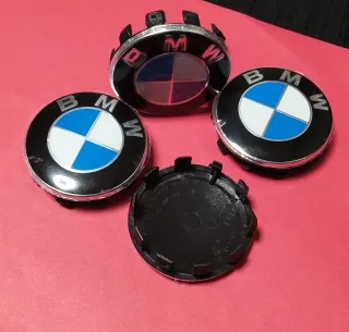 Bmw tapas Buje llanta emblema BMW azul/ blanc 56mm