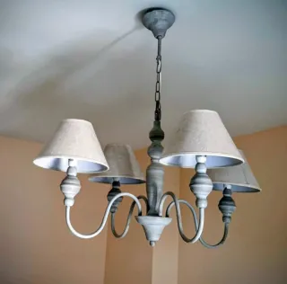 Lámpara colgante estilo romántico