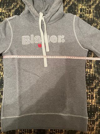 Sudadera Blauer Gris Talla S Mujer
