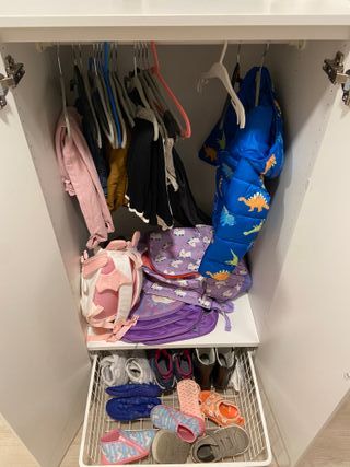 Armario Infantil IKEA SMÅSTAD 2 Módulos