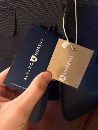 Traje de chaqueta gris