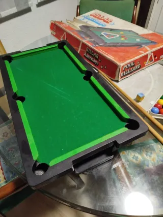 Juego Billar Americano Rima Años 80