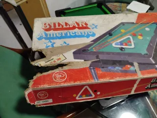 Juego Billar Americano Rima Años 80