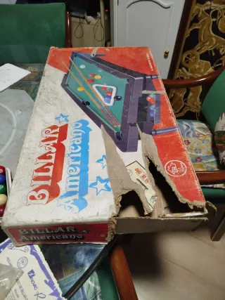 Juego Billar Americano Rima Años 80