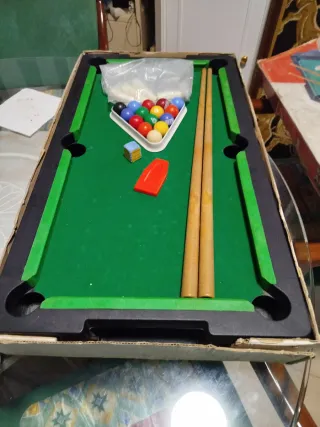 Juego Billar Americano Rima Años 80