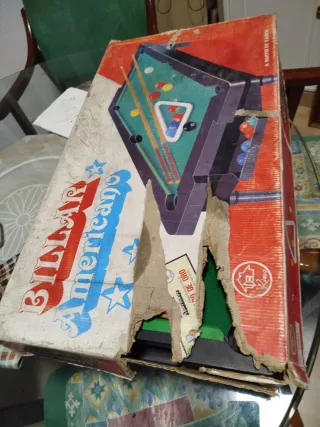 Juego Billar Americano Rima Años 80