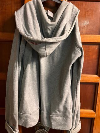 Sudadera Nike Gris con Cremallera