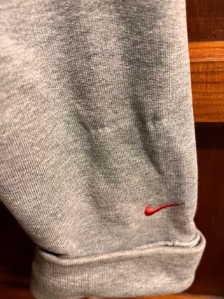Sudadera Nike Gris con Cremallera