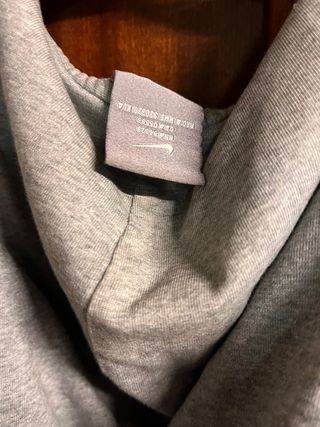 Sudadera Nike Gris con Cremallera
