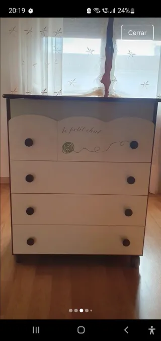 Cómoda- Cambiador " Mi Cuna"