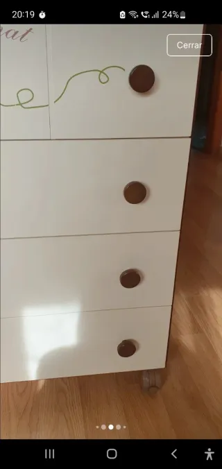 Cómoda- Cambiador " Mi Cuna"