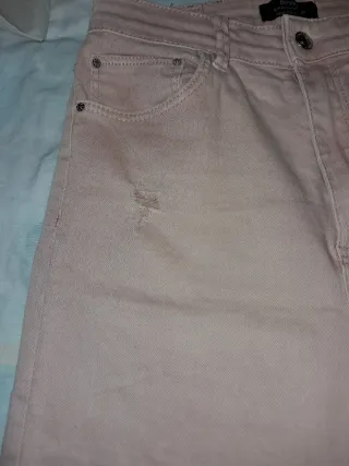 Tejano Bershka Rosa Talla 40