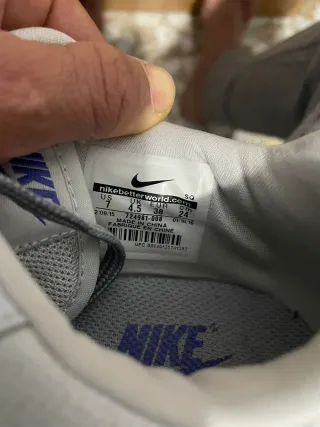 Nike Air Max Talla 38 Gris