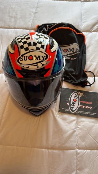 2 Cascos Moto Suomy