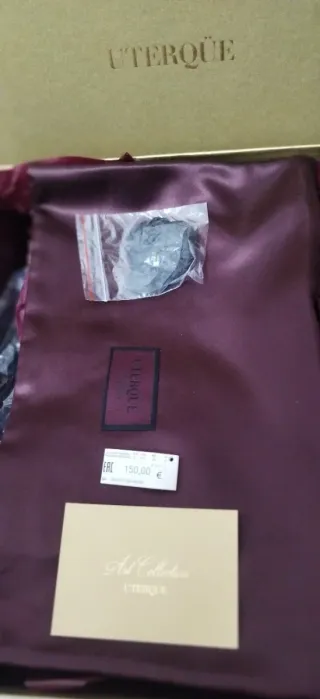 Botines Uterqüe Ante Negro Talla 37