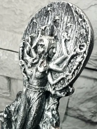 Statua Ecate Dea Gotica Esoterica Scultura Goth