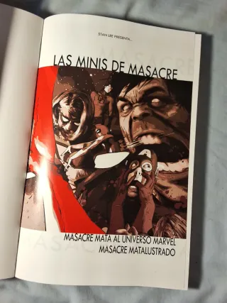 Lote 2 comics. Masacre Deadpool y Lobezno. Marvel.