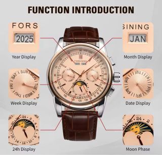 Reloj Mecánico Forsining Retro