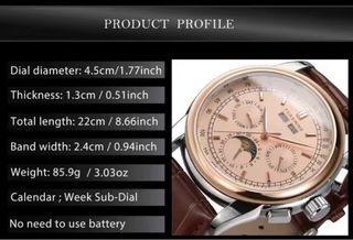 Reloj Mecánico Forsining Retro