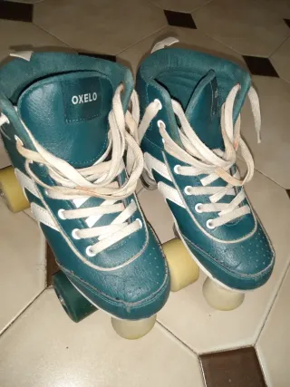 Patines Oxelo Talla 36 + Protecciones