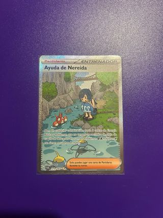 Carta Pokémon Ayuda de Nereida Entrenador