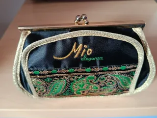 Borsa in pelle per uomo, portafoglio per donna