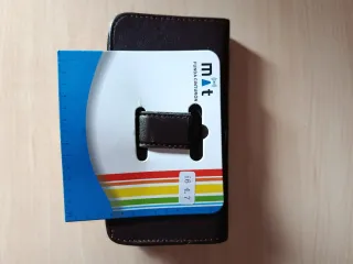 Borsa in pelle per uomo, portafoglio per donna