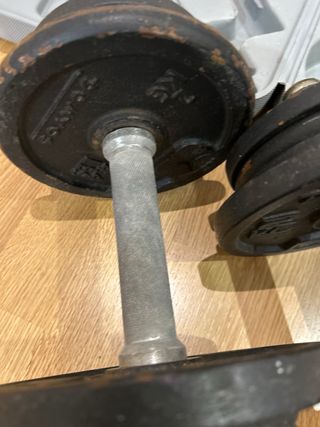 Mancuernas 20kg con maletín