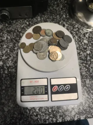 Lote monedas diferentes países