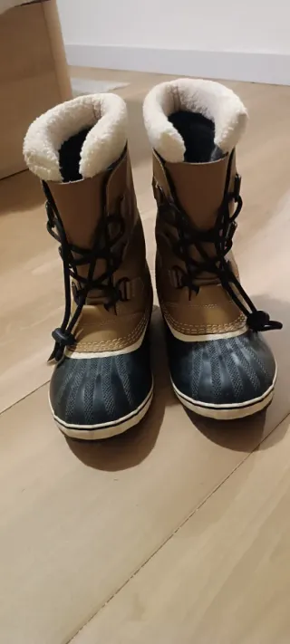 Botas de Nieve Sorel Marrones y Negras