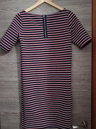 Vestido rayas Stradivarius