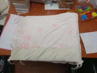 Chichonera Cuna Ositos Rosa
