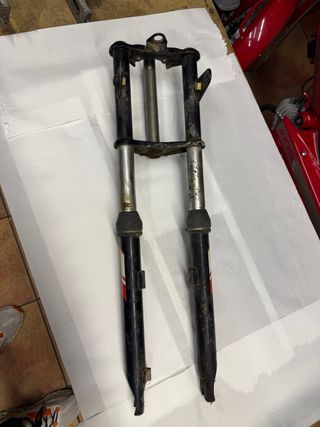 Horquilla MBK Magnum Moped Negra/Plata