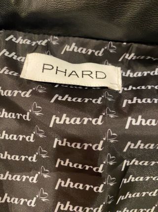 Chaleco PHARD polipiel negro talla M