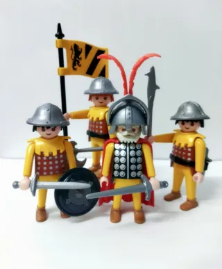 Caballeros medievales de playmobil