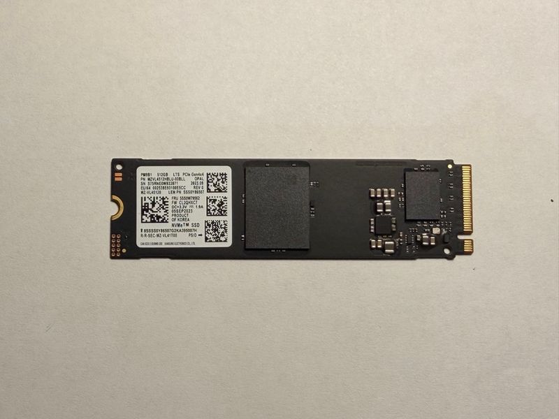 SSD NVMe 512GB Samsung PM9B1 M.2 al 100% de Salud