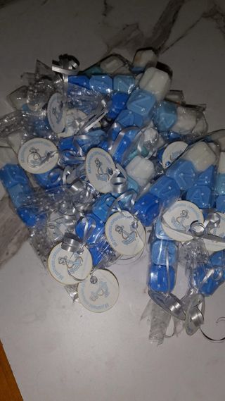 Jaboncitos de bautizo personalizados