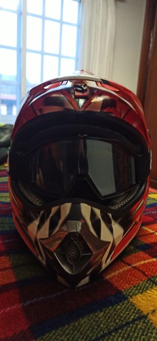 Casco Moto Enduro XL